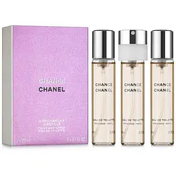 Chanel Chance 20 мл * 3 REFILL туалетна вода