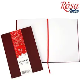 Блокнот A4 Rosa Studio (21х29.7см) 100г/м2 96л бордо - мініатюра 2