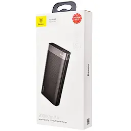 Портативна батарея Powerbank Baseus Parallel QC3.0 + Type-C PD 20000 mAh PPALL-APX01 Black - мініатюра 2