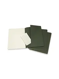Записник Moleskine Cahier великий, Нелінований Зелений (CH023K15) - мініатюра 4