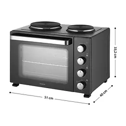 Електропіч Sencor SEO3500BK - мініатюра 9