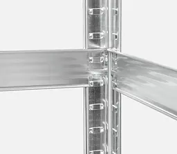 Стелаж LEOBRO Premium 150 х 70 х 30 см, 150кг/полиця, 5 полиць (LB-R110) - мініатюра 5