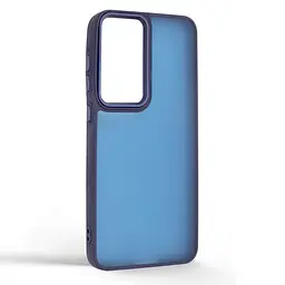 Противоударный чехол для Samsung Galaxy S25 FE 5G, Frame, синий, панель-накладка, термополиуретан TPU + поликарбонат PC, защита всего корпуса, защита кнопок и камеры, устойчив к деформациям, ArmorStandart (ARM88240) - мініатюра 2