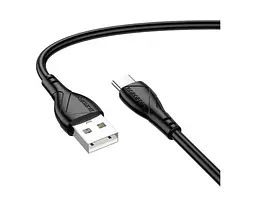 Кабель Borofone BX121 Energy charging data cable Type-C (3A) Чорний