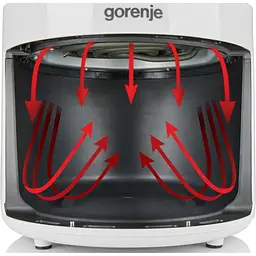 Мультипіч (аерофритюрниця) Gorenje AF1300XG - мініатюра 7