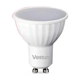 Лампочка Vestum MR16 6W 4100K 220V GU10 (1-VS-1506)