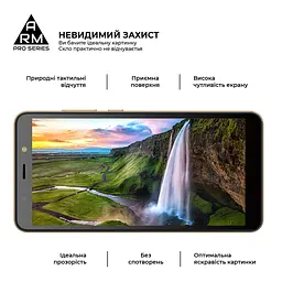 Захисне скло на TECNO POP 3 (BB2) з олеофобним покриттям, Pro, повне проклеювання, антистатичний і пиловідштовхуючий шар, 9H, самоклеючеся, 2.5D, на весь екран, антистатичний клей, ArmorStandart (ARM61777) - мініатюра 4