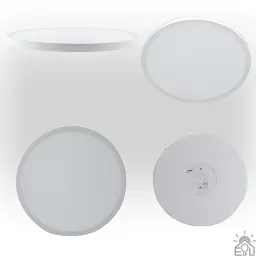 Накладний світлодіодний світильник OKO 54W R-ON/OFF 400×25-WHITE-220-IP20 ESLLSE