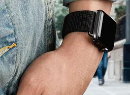 Нейлоновий ремінець Primo для Apple Watch 38 мм, 40 мм, 41 мм Black - мініатюра 6