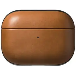 Чохол Nomad Modern Leather Case шкіряний для Airpods Pro 2 покоління English Tan - мініатюра 2