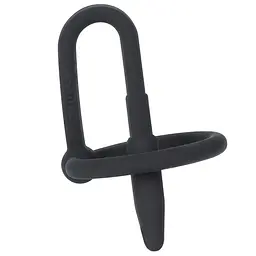 Эрекционное кольцо - Penis Plug with Glans Ring You2Toys 42-05177470000 88704 - мініатюра 4