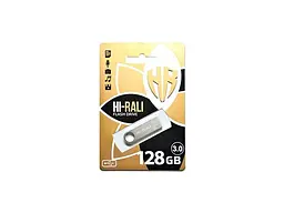 USB флеш накопичувач Hi-Rali 128 GB Shuttle Series Silver (HI-128GB3SHSL) - мініатюра 2