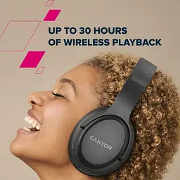 Навушники Canyon BT Headset OnRiff 5 Black (CNS-CBTHS5B) - мініатюра 7