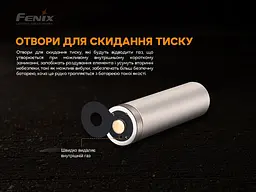 Акумулятор 18650 Fenix 3000 mAh Li-ion (ARB-L18-3000P) - мініатюра 10