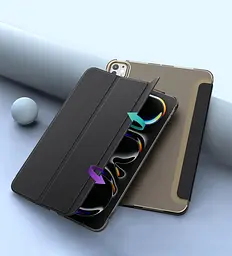 Чохол-книжка BeCover Tri Fold Hard для Apple iPad Pro 11" M4 2024 Чорний (711726) - мініатюра 3