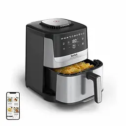 Мультипіч Tefal Easy Fry Silence 1670Вт 5л 10 програм пластик нержавіюча сталь-чорний - мініатюра 2