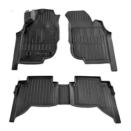 Передні 3D килимки для Toyota Hilux VII (2004–2015) Toyota Hilux VII (2004–2015)