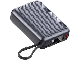 Зовнішній акумулятор (Power Bank) Sigma mobile X-power SI20A5QLX 20000mAh 45W Grey - мініатюра 4