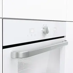 Духова шафа Gorenje електрична 77 л, A, пара, дисплей, макс.темпер.-300, білий - мініатюра 7