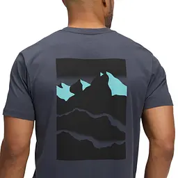 Футболка Black Diamond M Mountainscape SS Tee XL Сірий - мініатюра 4