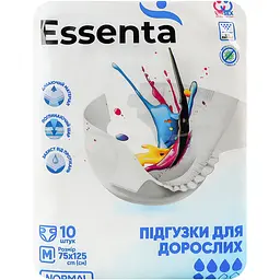 Підгузки для дорослих Essenta Normal M 75-125 см 10 шт. 