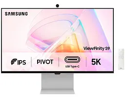 Монітор 27" Samsung ViewFinity S9 S27C902 5K IPS 75Hz (LS27C902PAZXUA)