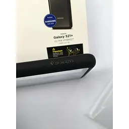 Оригінальний чохол Spigen Ultra Hybrid для Samsung Galaxy S21 Plus (6.7") Matte Black (ACS02388) - мініатюра 4