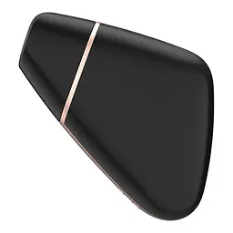 Вакуумний стимулятор клітора з вібрацією Satisfyer Love Triangle чорний - мініатюра 2