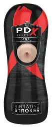 Мастурбатор Pipedream Stroker Anal Light з вібрацією тілесний - мініатюра 2
