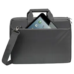 Сумка для ноутбука RivaCase 15.6" 8231 Grey - мініатюра 4
