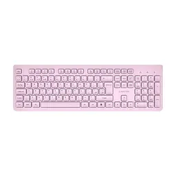 Клавіатура Canyon HKB-W01 Silent Wireless UA Pink (CNS-HKBW01P)