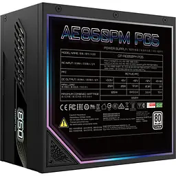 Блок живлення GIGABYTE 850W (GP-AE850PM PG5) - мініатюра 2
