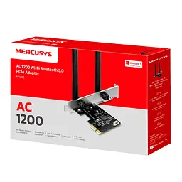 Адаптер WiFi MA30E AC1200, PCI-Express x1, BT5.0 Mercusys teh0017360 - мініатюра 8
