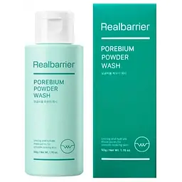 Ензимна пудра для глибокого очищення Real Barrier Pore Bium Powder Wash 50 г (RBR001) - мініатюра 2