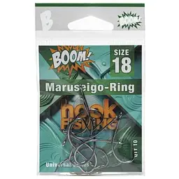 Гачок для мирної риби BOOM Maruseigo-Ring №18 (10 шт/уп) (BN)