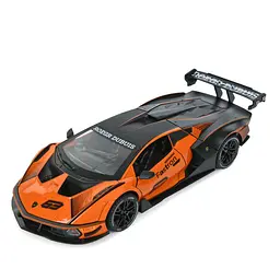 Дитяча інерційна машинка AP-2036 (Orange) двері відчиняються, світло та звук, 1:24, 23 см АвтоСвіт