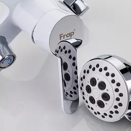 Змішувач для ванни Frap F3241 білий/хром - мініатюра 4
