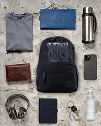 Рюкзак ZiBi Black Minimalism (ZB.700305) - мініатюра 19