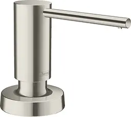Дозатор для мийних засобів A51 500мл сталевий Hansgrohe van0000993
