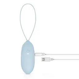 Віброяйце EasyToys Luv Egg 16 см блакитний - мініатюра 4
