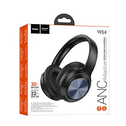 Накладні бездротові навушники W54 Young ANC Black Hoco teh0030625 - мініатюра 5