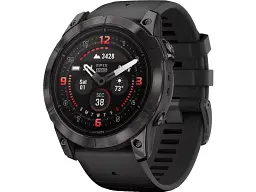 Смарт-годинник Garmin Epix Pro Gen 2 Sapphire 51mm Carbon G. DLC Tit. with Black Band (010-02804-00/01)