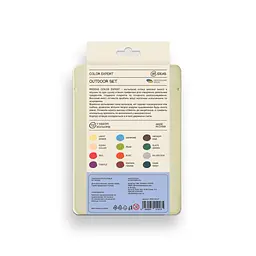 Набір олівців кольорових 99IDEAS "Color Expert" 12 кол., Outdoor Set, метал. коробка, 99CE-12OUT - мініатюра 2