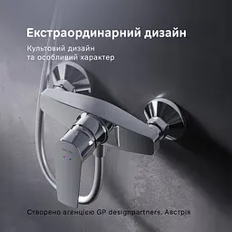Змішувач для душа хром AM.PM F90A20000 Gem - мініатюра 3