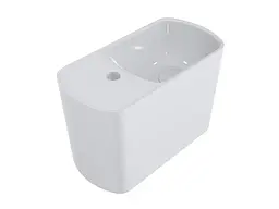 Умивальник Miraggio HELIX R (0001549) Miramarble, Глянцевий, Підвісний, Білий
