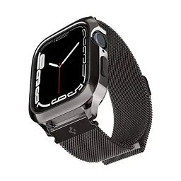 Чохол-ремінець Spigen Metal Fit Pro для Apple Watch 44/45mm Graphite (ACS04585)