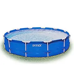 Круглий каркасний басейн Metal Frame Pool Intex 366x76см (28210)