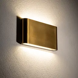 Вуличний світильник Nowodvorski 11366 Semi M Led 2x5W 3000K 500Lm IP54 Brass - мініатюра 2