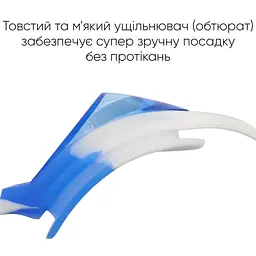 Дитячі окуляри для плавання Renvo Ailao JR Anti-fog Синій Білий OSFM (1SG200-0403) - мініатюра 7