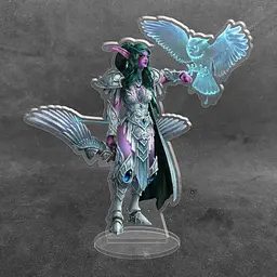 Акрилова колекційна фігурка World of Warcraft Нічна Ельфійка 15 см
